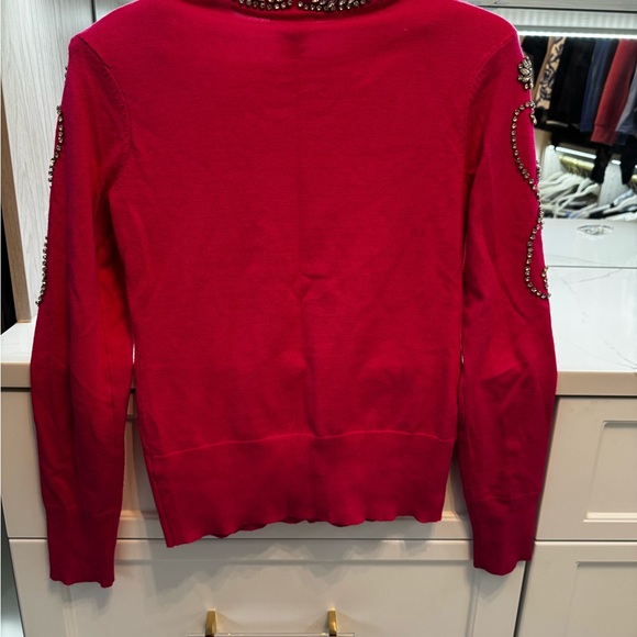Karen Millen Embellished Pink Knitwear / Sweater - Picture 4 of 5